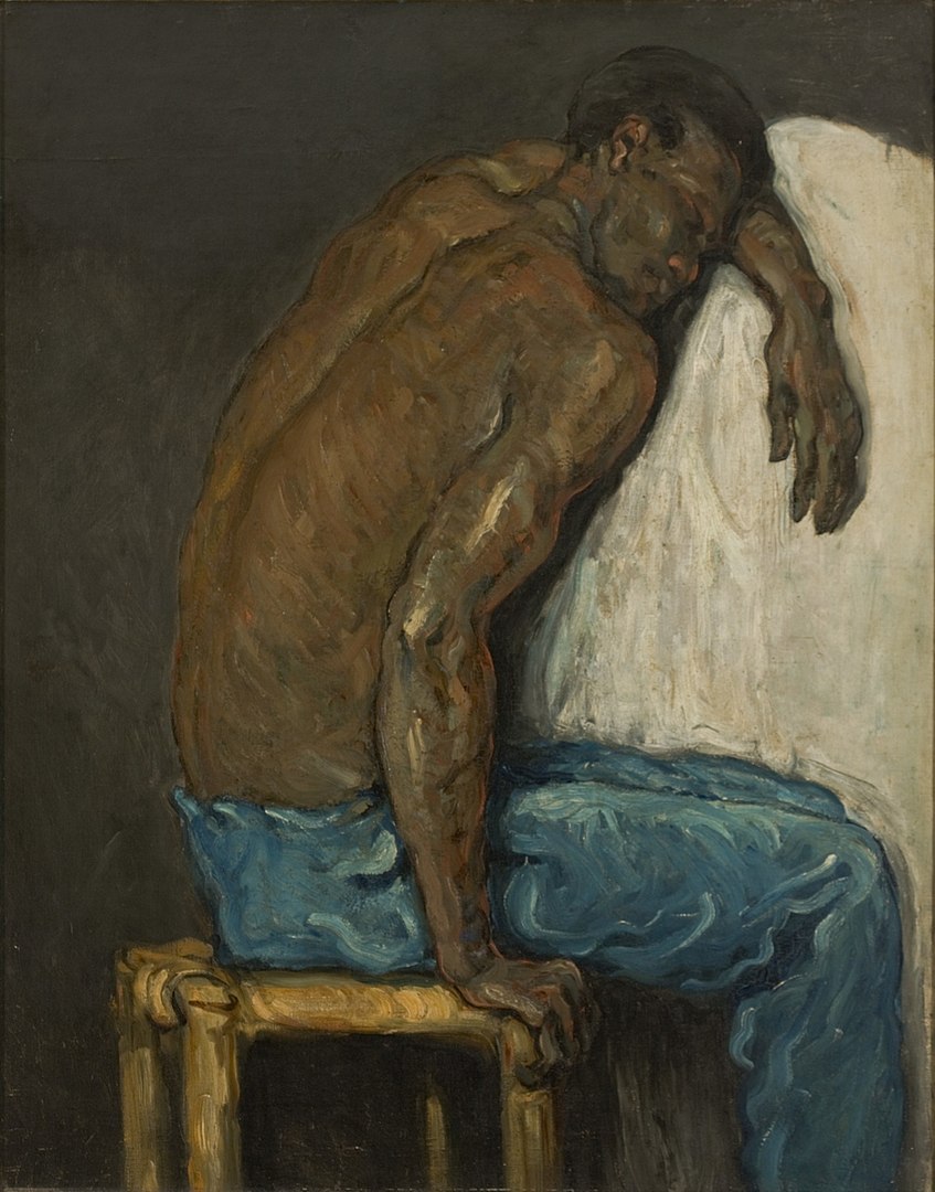 The Negro Scipion by Paul Cézanne