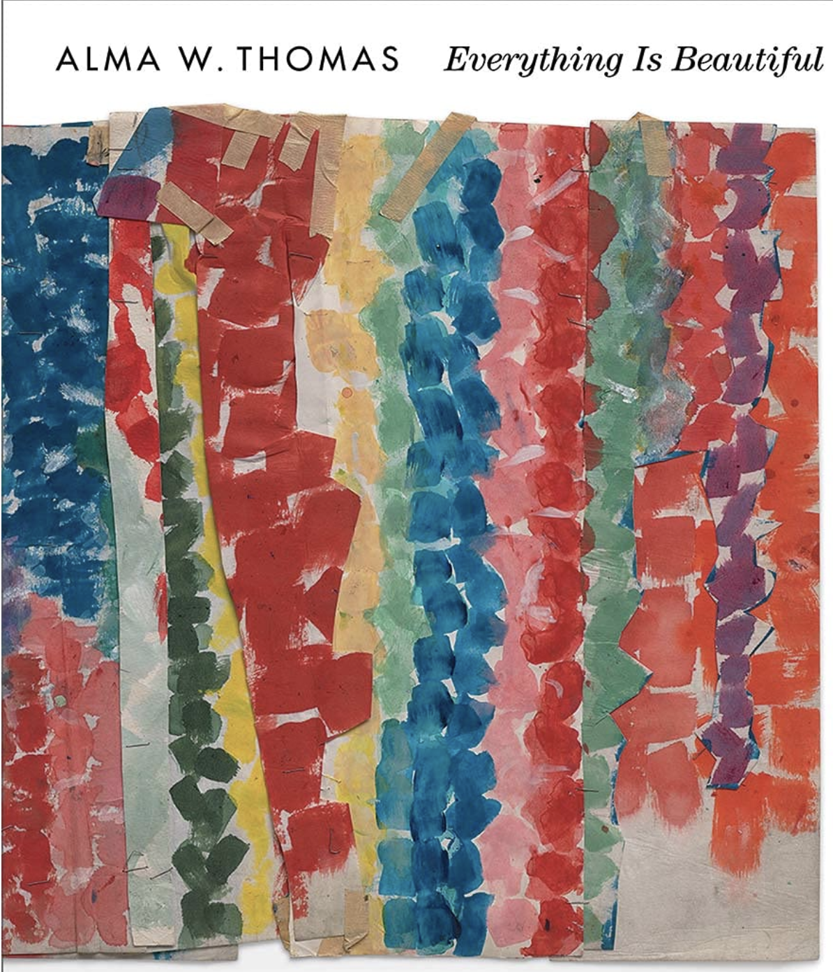 Alma W. Thomas: Everything Is Beautiful Hardcover – August 17, 2021 by Jonathan Frederick Walz (Editor), Seth Feman (Editor), Tiffany E. Barber (Contributor), Rebecca Bush (Contributor), Aruna D'Souza (Contributor), Jacqueline Francis (Contributor), Kimberli Gant (Contributor), Ross Gay (Contributor), Grey Gundaker (Contributor), Michael D. Harris (Contributor), Melanee Harvey (Contributor), Melissa Ho (Contributor), Amber Kerr (Contributor), Gwen Manthey (Contributor), Amy M Mooney (Contributor), Sydney Nikolaus (Contributor), James Nisbet (Contributor), Nell Painter (Contributor), Rebecca VanDiver (Contributor)